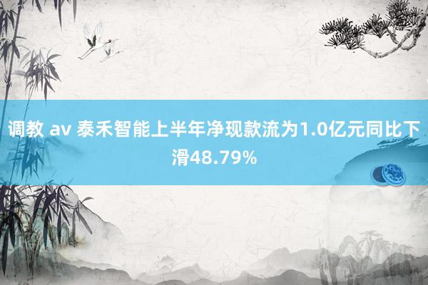 调教 av 泰禾智能上半年净现款流为1.0亿元同比下滑48.79%