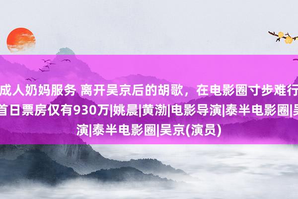 成人奶妈服务 离开吴京后的胡歌，在电影圈寸步难行，新电影首日票房仅有930万|姚晨|黄渤|电影导演|泰半电影圈|吴京(演员)